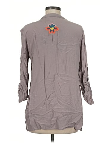Solitaire 3/4 Sleeve Blouse (view 2)