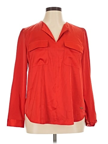 Jones New York Signature Long Sleeve Blouse (view 1)