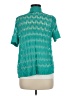 Basic Editions 100% Cotton Teal Cardigan Size M - photo 2