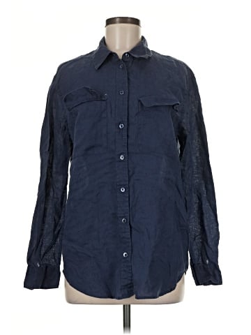 Equipment Long Sleeve Button-Down Shirt (view 1)