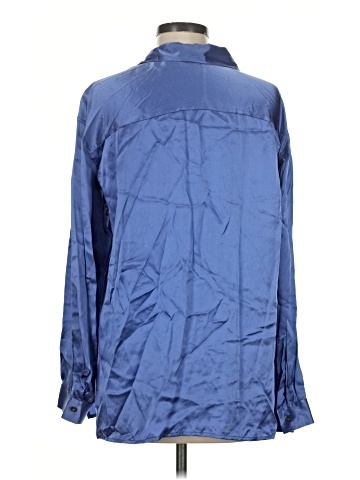 Silx Long Sleeve Silk Top (view 2)