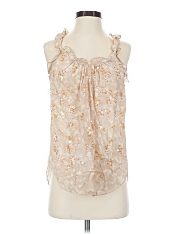 Rebecca Taylor Sleeveless Silk Top (view 1)
