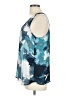 Mossimo 100% Polyester Blue Sleeveless Blouse Size L - photo 5