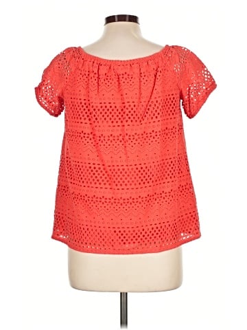 MICHAEL Michael Kors Short Sleeve Blouse (view 2)