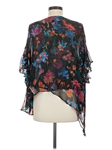 IRO 3/4 Sleeve Silk Top (view 2)