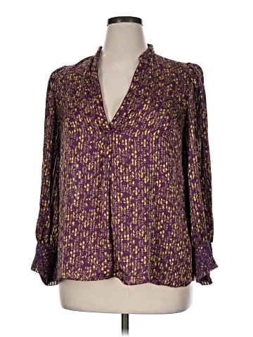 Alice + Olivia Long Sleeve Blouse (view 1)