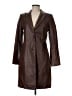 Express 100% Leather Brown Leather Jacket Size 7 - 8 - photo 1