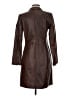 Express 100% Leather Brown Leather Jacket Size 7 - 8 - photo 2
