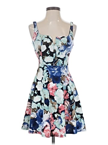 Aqua Cocktail Dress (view 1)