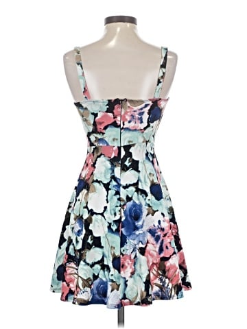 Aqua Cocktail Dress (view 2)