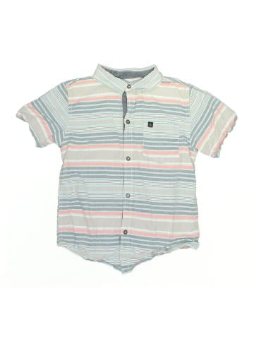 CALVIN KLEIN JEANS Short Sleeve Button-Down Shirt (view 1)