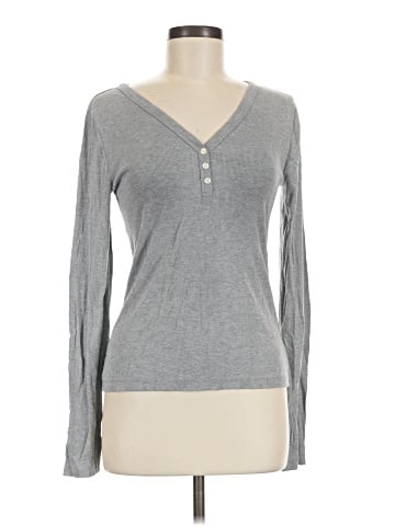 Gap Body Long Sleeve Henley (view 1)