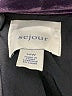 Sejour 100% Polyester Purple Blazer Size 14 - photo 6