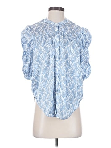 Bishop + Young Short Sleeve Blouse (view 1)