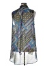 Chico's 100% Polyester Blue Kimono Size XL - photo 2