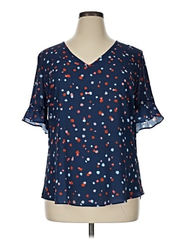 Fortune + Ivy Short Sleeve Blouse (view 1)