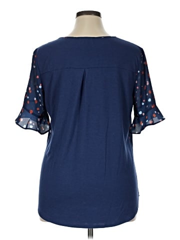 Fortune + Ivy Short Sleeve Blouse (view 2)