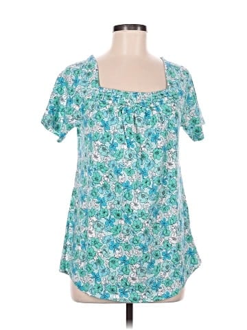 Lands' End Short Sleeve Blouse (view 1)