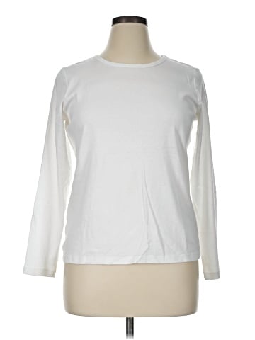 St. John's Bay Long Sleeve T-Shirt (view 1)