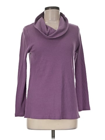 Karen Scott Sport Long Sleeve Top (view 1)