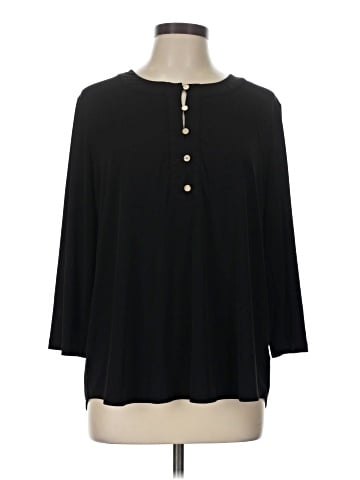 Anne Klein 3/4 Sleeve Blouse (view 1)