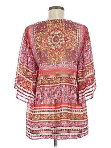 V Cristina 3/4 Sleeve Blouse (view 2)