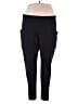 Athleta Solid Black Active Pants Size 2X - photo 1