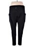 Athleta Solid Black Active Pants Size 2X - photo 2