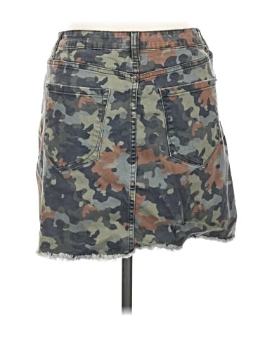 Kensie Denim Skirt (view 2)