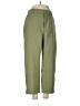 Gap 100% Polyester Green Casual Pants Size 8 Petite - photo 1