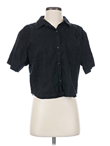 Athleta Short Sleeve Button-Down Shirt (view 1)