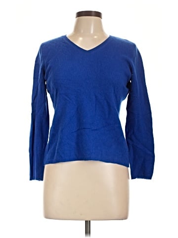 Ann Taylor Factory Cashmere Pullover Sweater (view 1)