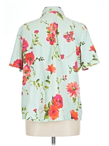 Isaac Mizrahi LIVE! Short Sleeve Blouse (view 2)
