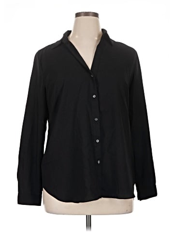 Ann Taylor Long Sleeve Blouse (view 1)