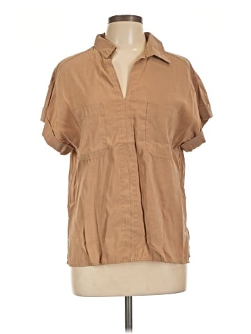 Max Studio Short Sleeve Blouse (view 1)