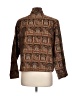 Chico's Paisley Brown Jacket Size Lg (2) - photo 2