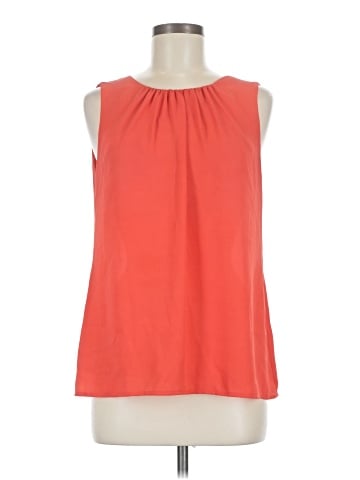 Rose + Olive Sleeveless Blouse (view 1)