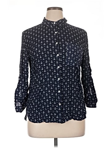 grand & greene 3/4 Sleeve Button-Down Shirt (view 1)
