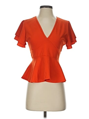 Papaya Short Sleeve Blouse (view 1)
