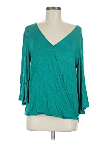 Maurices 3/4 Sleeve Top (view 1)