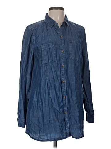 J.Jill Long Sleeve Button-Down Shirt (view 1)