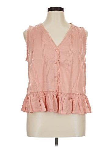 LC Lauren Conrad Sleeveless Blouse (view 1)
