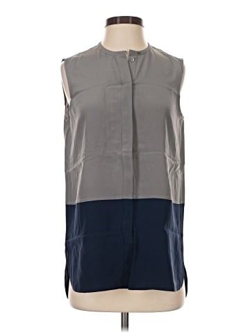 Vince. Sleeveless Silk Top (view 1)