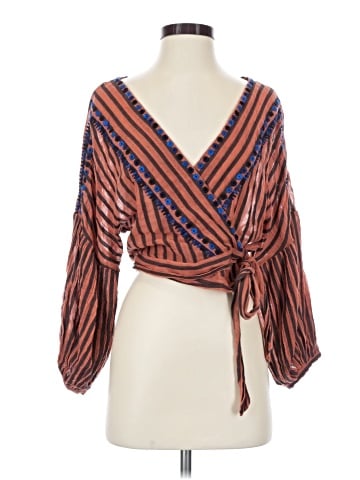 Free People 3/4 Sleeve Blouse (view 1)