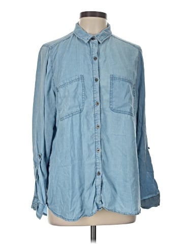 Staccato Long Sleeve Button-Down Shirt (view 1)
