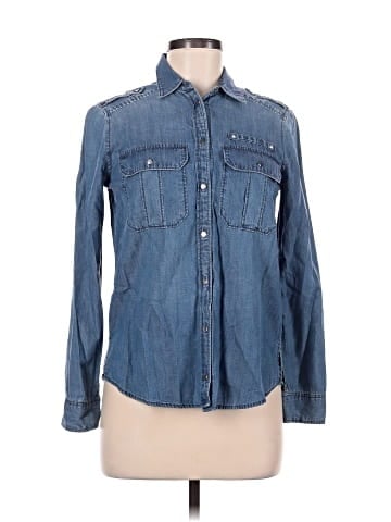 Express Long Sleeve Button-Down Shirt (view 1)