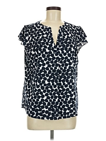 Calvin Klein Short Sleeve Blouse (view 1)