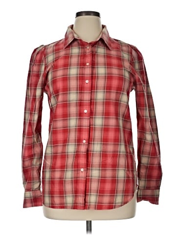 Lauren by Ralph Lauren Long Sleeve Button-Down Shirt (view 1)