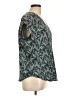 Fun2Fun 100% Polyester Teal Short Sleeve Blouse Size L - photo 4