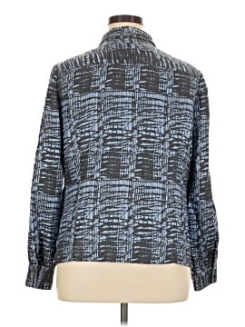 Carlisle Long Sleeve Silk Top (view 2)